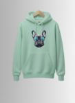 Classic Hoodie Mint Dog Cool
