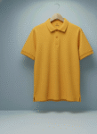 Classic Polo T Shirt Mustard Yellow