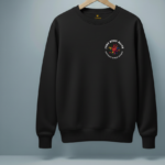Classic Sweatshirt Black Just Stay