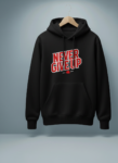 Classic Hoodie Black Never Give Up