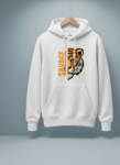 Classic Hoodie White Savage Tiger